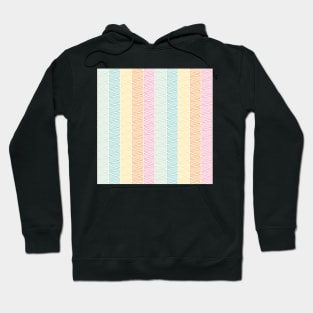 Colorful triangles texture Hoodie